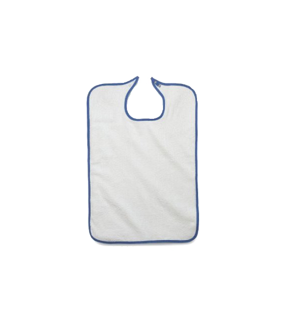 Adult Bib Terry with Snap Closure